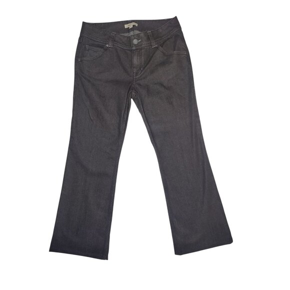CAbi Black Bootcut Mid Rise Flap-Back Pocket Jeans 8 (30x27) - Picture 1 of 5